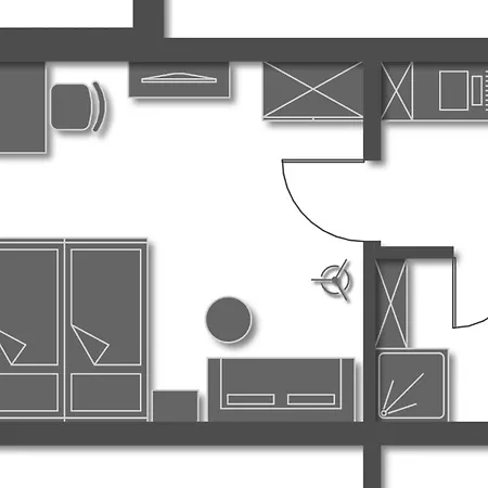 Apartmanhotel Board - Haus
